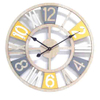 16 inch MDF Retro Features Large Farmhouse Wall Clock Promotion