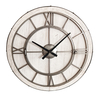 MDF Metal Indoor Wall Clock Roman Numbers Modern Instrail Style 
