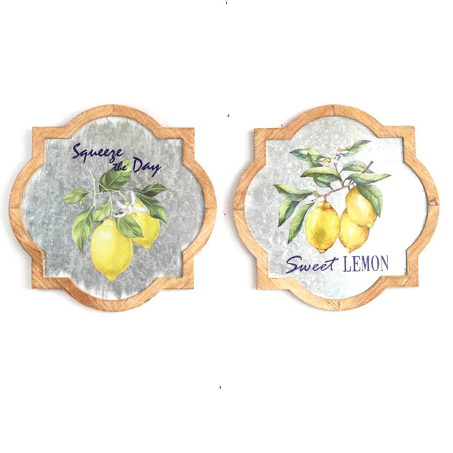 Hot Selling Nature Lemon Decorated Wall Decor