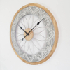 European Decorated Living Room Wall Clock