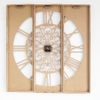 European Decorated Living Room Screen Style Wall Clock
